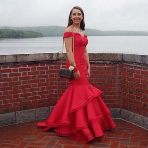 Red Jovani Prom Dress